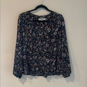 Floral Long Sleeve Top